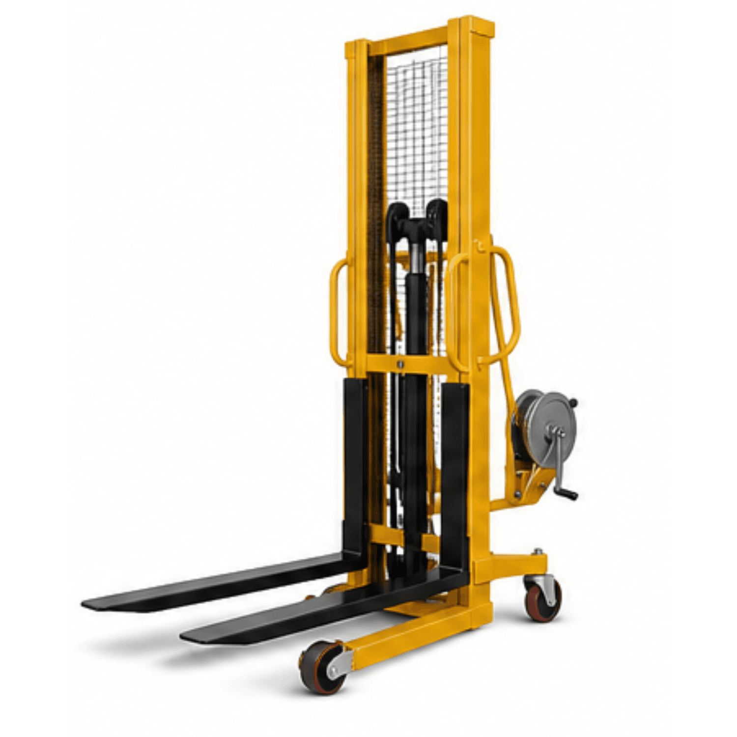 HAND WINCH LIFT TRUCK (รถยกสูงแบบมือหมุน) [ติดต่อเพื่อขอใบเสนอราคา]